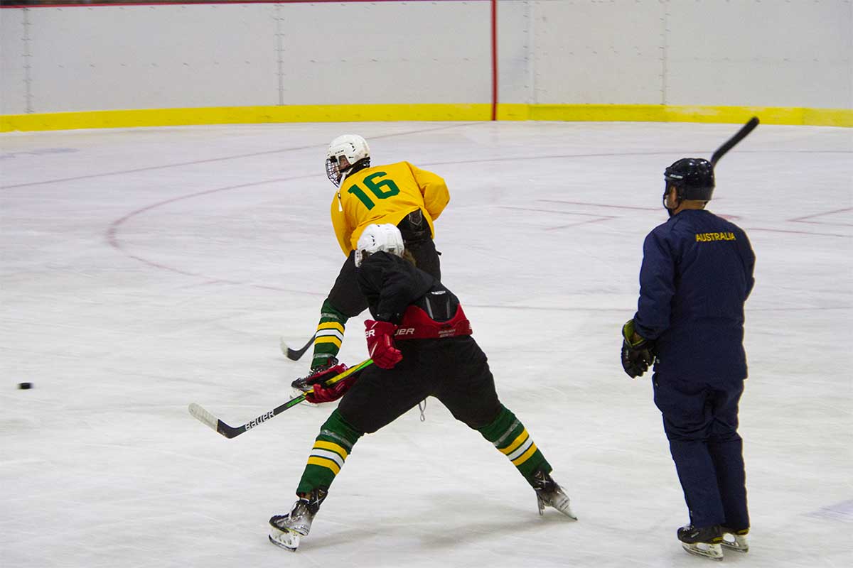 Entrenamiento de la selección de Australia