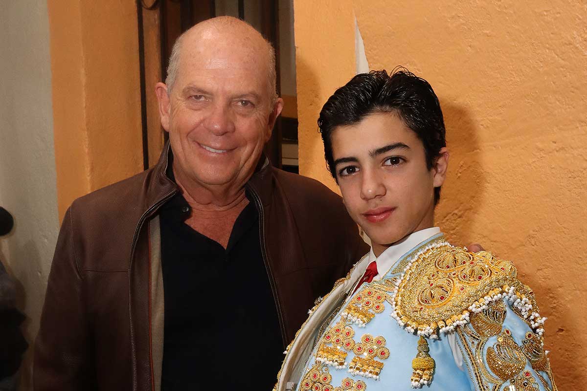 11 100 años de ganadería de Xajay. Javier Sordo Madaleno y el novillero Marco Pérez