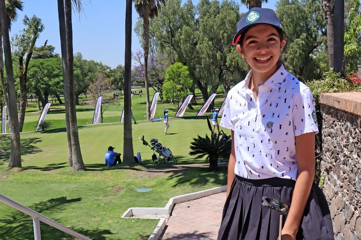 16 La fiesta máxima del golf infantil y juvenil. Fernanda Viña González