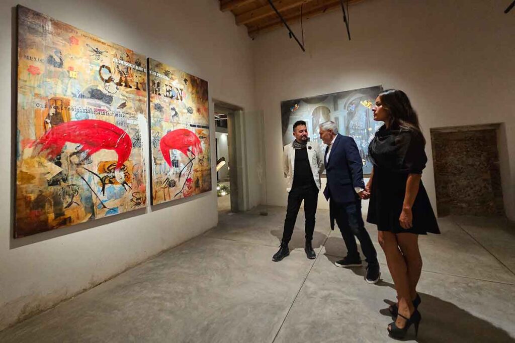 El Museo M108 es el nuevo centro cultural en el corazón de la ciudad de Querétaro, propiedad del licenciado Iván Lomelí