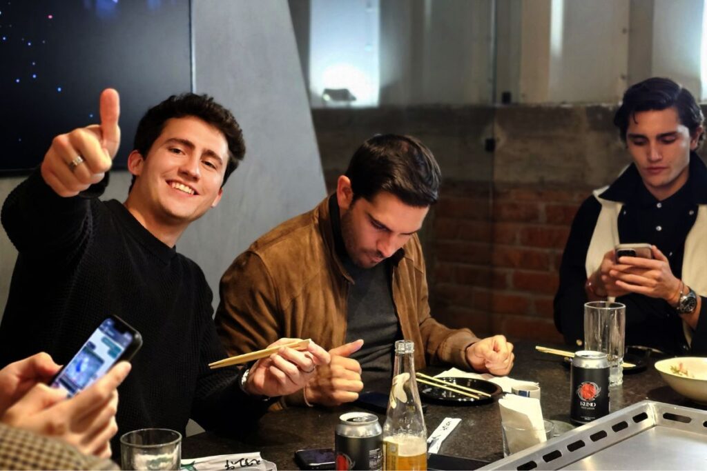 Así fue la inauguración del restaurante de cocina japonesa llamado Soko