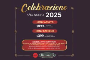 lianni’s despide el año con una cena inolvidable