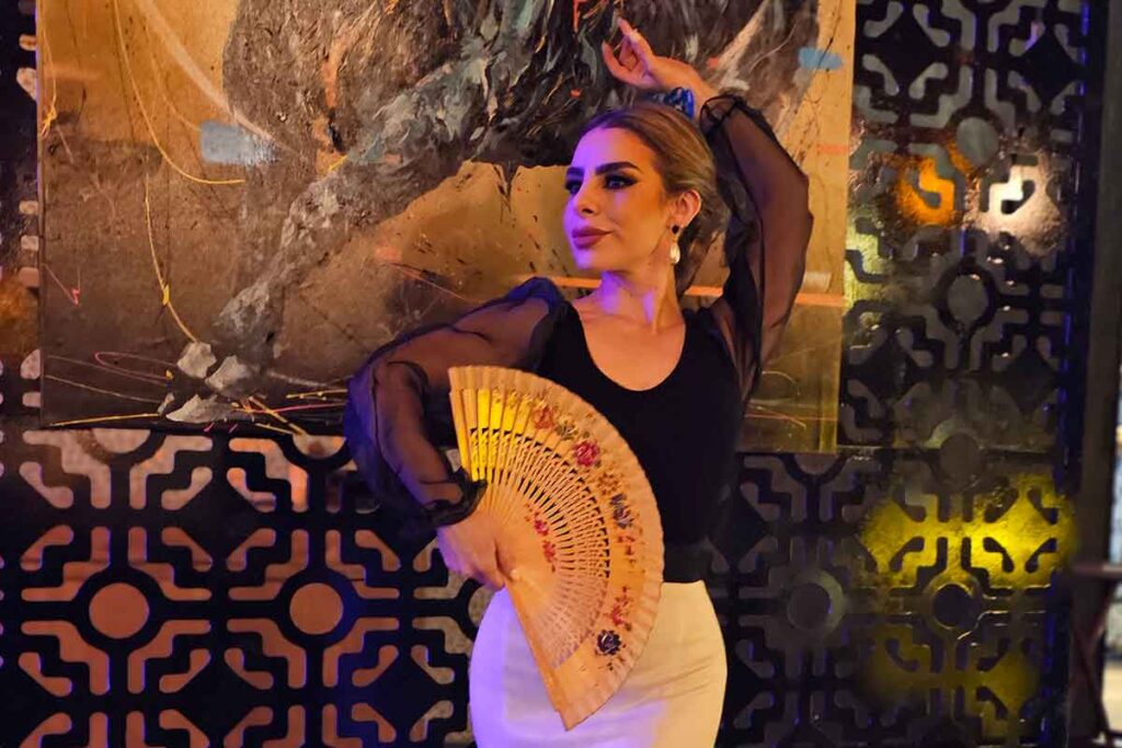 El restaurante Cabo Sierra festejó una noche de flamenco y tablao