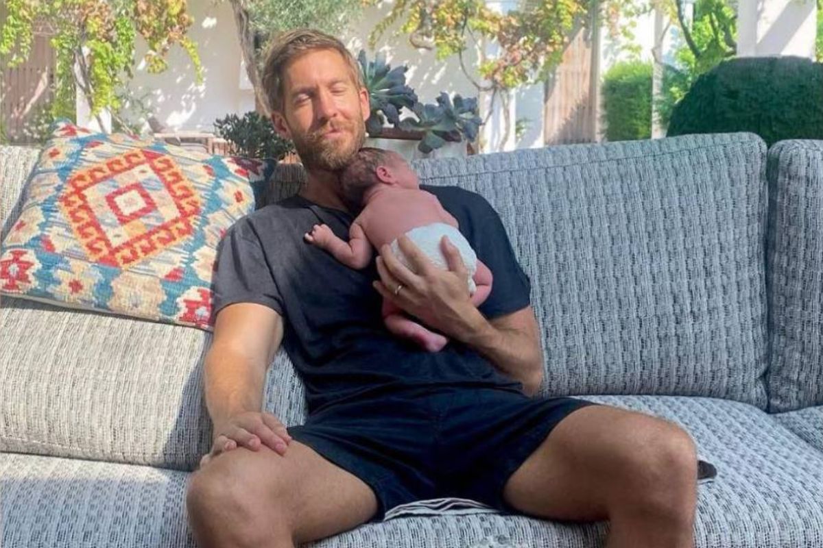 Calvin Harris presenta a su primer hijo: Micah ha llegado