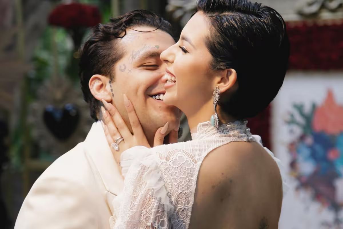 Christian Nodal confirma boda espiritual con Ángela Aguilar tras 21 días de ruptura con Cazzu