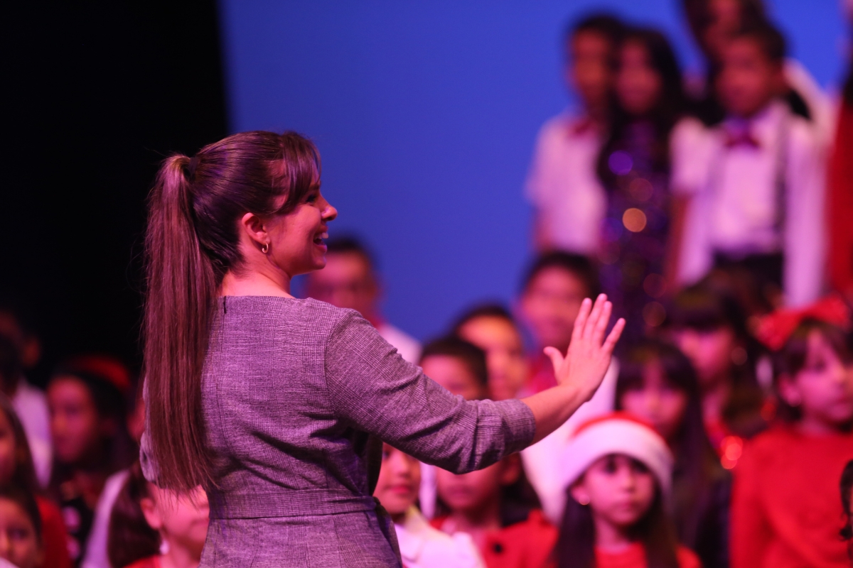 Un viaje musical que encendió la Navidad en el Colegio Celse